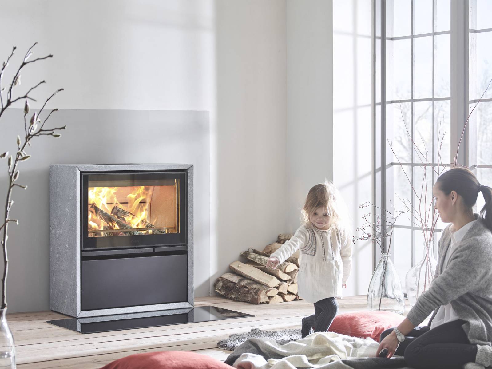 Poêle à bois Contura 320TG