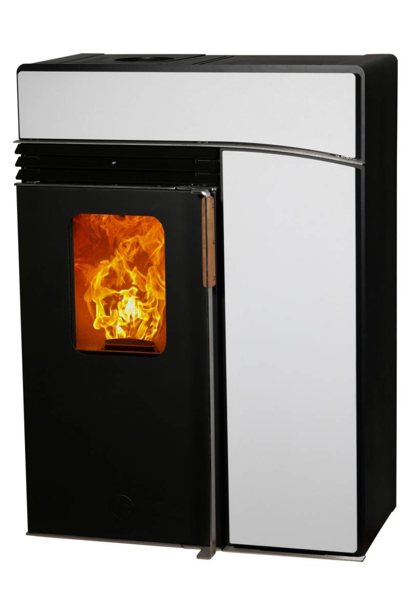 Poêle à granulés extra-plat : Hoben H6 Horizon classic et signature