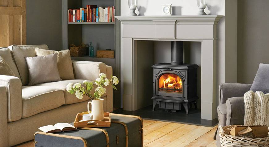 poêle à bois pour insérer dans une cheminée