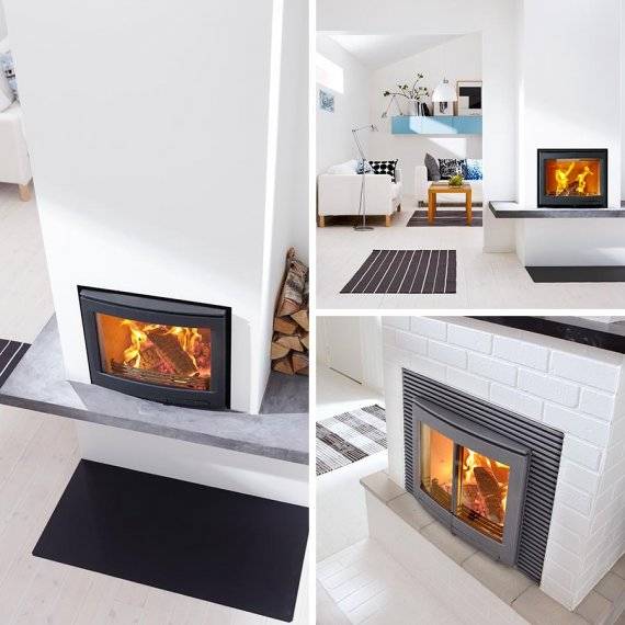 Insert à bois Contura i5, visuel porte panoramique