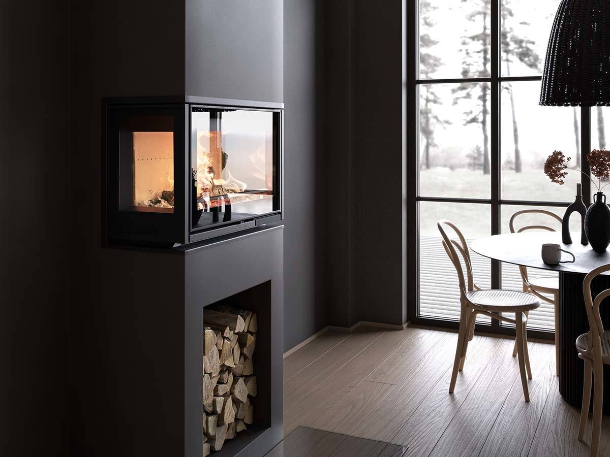 Insert à bois Contura i8G 3 faces 