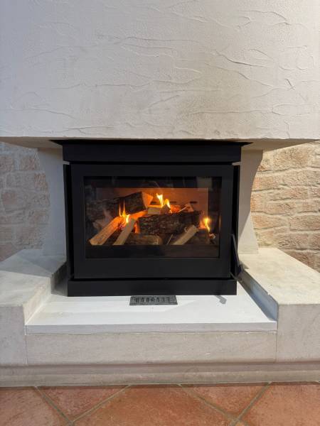 Réalisation du poêle a bois barabs paronama 65