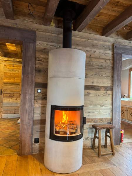 poêle à bois cheminée nordpeis Salzburg R