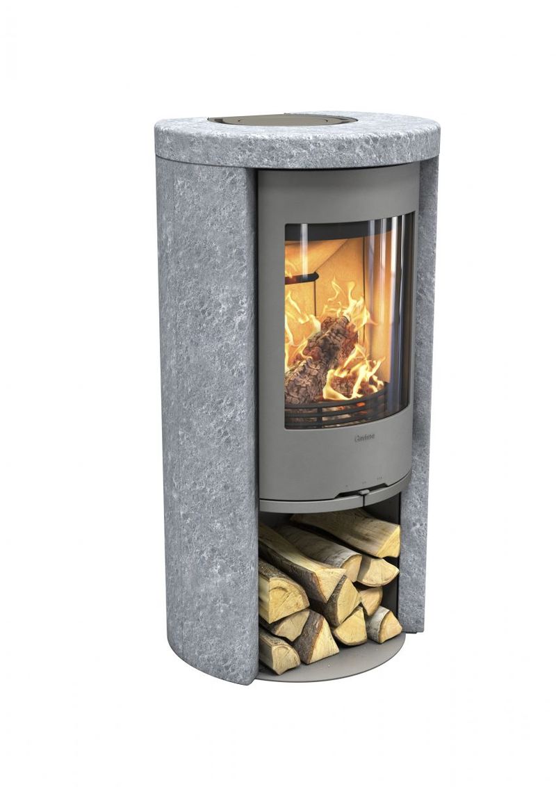 Poêle à bois avec prise d'air extérieure garosi energie