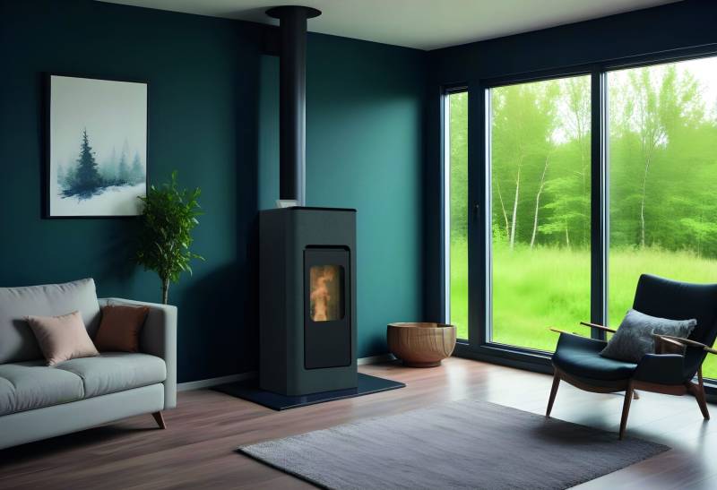 Hoben poele a granulés très silencieux